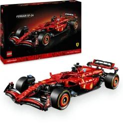 Lego technic 42207 monoposto f1 ferrari sf-24 – modello di auto formula 1 da collezione, idea regalo per adulti, uomo e donna> Costruzioni Per Adulti|Mattoncini