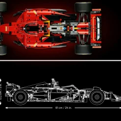 Lego technic 42207 monoposto f1 ferrari sf-24 – modello di auto formula 1 da collezione, idea regalo per adulti, uomo e donna><noscript><img width=