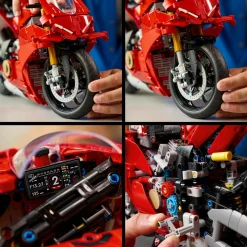LEGO TECHNIC 42202 motocicletta ducati panigale v4 s, modello per adulti da collezione, idea regalo uomo o donna fan delle moto><noscript><img width=