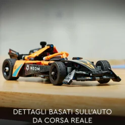 Lego technic 42169 neom mclaren formula e race car, macchina giocattolo per bambini 9+, modellino di auto f1 da costruire><noscript><img width=