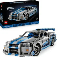 Lego technic 42110 nissan skyline gt-r: modellino adulti, derapata> Mattoncini