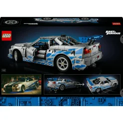 Lego technic 42110 nissan skyline gt-r: modellino adulti, derapata> Mattoncini