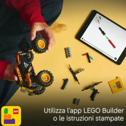 LEGO TECHNIC 42199 pull-back monster jam digatron, monster truck giocattolo da costruire, giochi bambini 7+, regalo fan veicoli><noscript><img width=