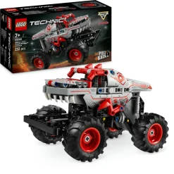 LEGO TECHNIC 42200 pull-back thunderroarus, monster truck giocattolo da costruire, giochi bambini 7+, regalo fan monster jam> Mattoncini