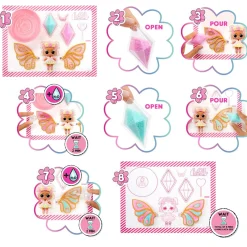 L.O.L SURPRISE L.o.l. surprise! fairies tots – include 1 bambola, confezione sorpresa, 8 bambole da collezionare, ali da fata personalizzabili><noscript><img width=