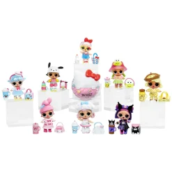 LOL L.o.l. surprise! loves hello kitty and friends – 1 bambola singola assortita con 7 sorprese,  8 bambole in edizione limitata da collezionare><noscript><img width=