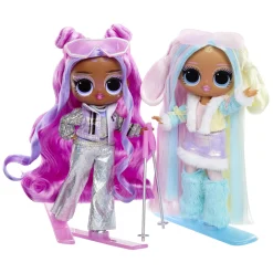 LOL L.o.l. surprise tweens winter snow – violet snow – fashion doll con unboxing a tema inverno, tanti accessori glamour – sci e bastoni cambiano colore><noscript><img width=