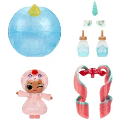 L.O.L SURPRISE L.o.l. surprise! unicorns tots – include 1 bambola trasparente con lampada lavica, confezione sorpresa, 8 bambole da collezionare, 2 pozioni colorate> Mini Dolls