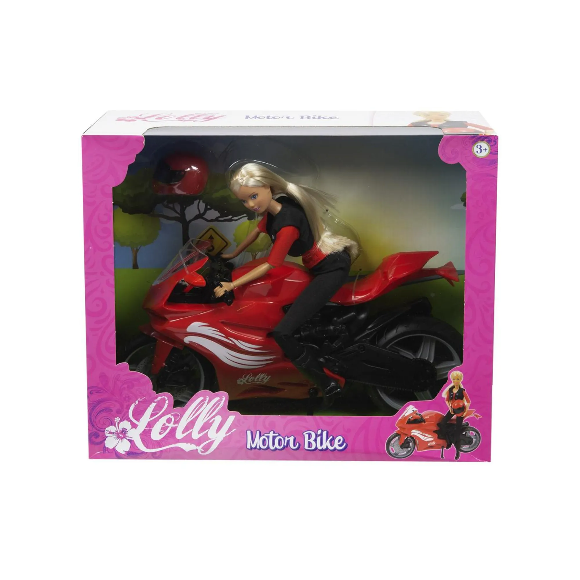 LOLLY motociclista> Fashion Dolls