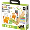 HEADU Ludoteca flashcards parlanti montessori – 120 flashcards parlanti per sviluppare le abilità dei bambini> Primi Apprendimenti