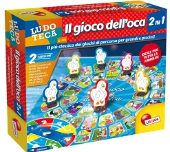 LISCIANI Ludoteca il gioco dell’oca 2 in 1> Giochi In Scatola Per Famiglia