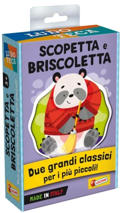 LISCIANI Ludoteca le carte dei bambini scopetta e briscoletta> Giochi Di Carte