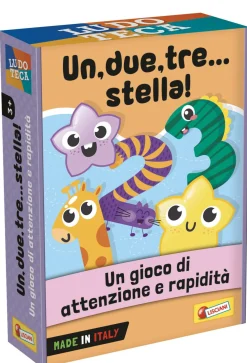 LISCIANI Ludoteca le carte dei bambini uno, due, tre…stella!         .> Giochi In Scatola Per Famiglia