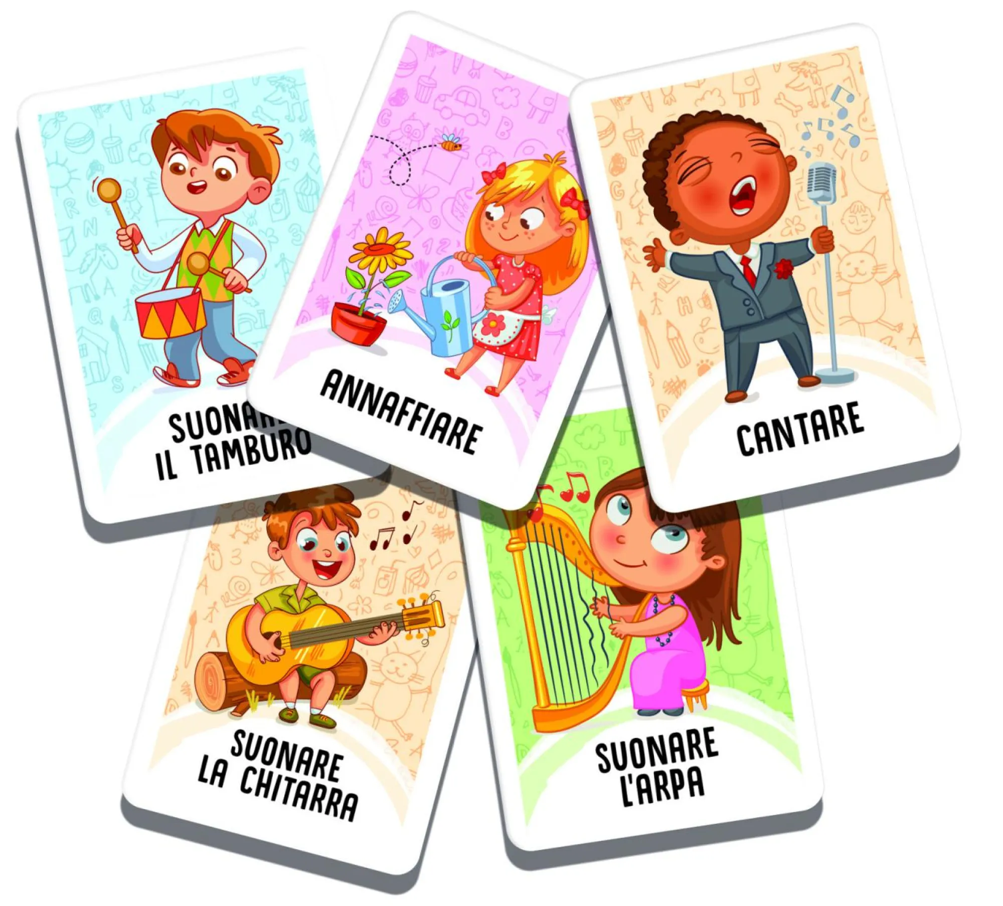 LISCIANI Ludoteca le carte dei bambini il gioco dei mimi> Giochi Di Carte
