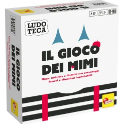 LISCIANI Ludoteca pocket il gioco dei mimi – sfida amici e famiglia con le imitazioni> Marionette E Teatrini|Giochi Di Società Per Bambini