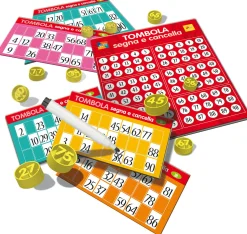 LISCIANI Ludoteca tombola segna e cancella> Giochi In Scatola Per Famiglia