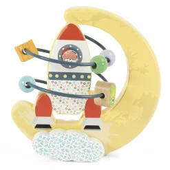 WOOD 'N' PLAY Luna con labirinto in legno – wood “n” play><noscript><img width=