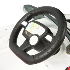 SUN&SPORT Macchina elettrica 6v telecomandata per bambini con luci, suoni realistici e velocità massima di 3 km/h – caricabatteria incluso – rosa><noscript><img width=