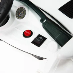 SUN&SPORT Macchina elettrica 6v telecomandata per bambini con luci, suoni realistici e velocità massima di 3 km/h – caricabatteria incluso – rosa><noscript><img width=