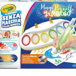 CRAYOLA Magipennello luminoso color wonder, magic light brush – 3+ –> Kit Artistici E Pittura