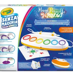 CRAYOLA Magipennello luminoso color wonder, magic light brush – 3+ –><noscript><img width=