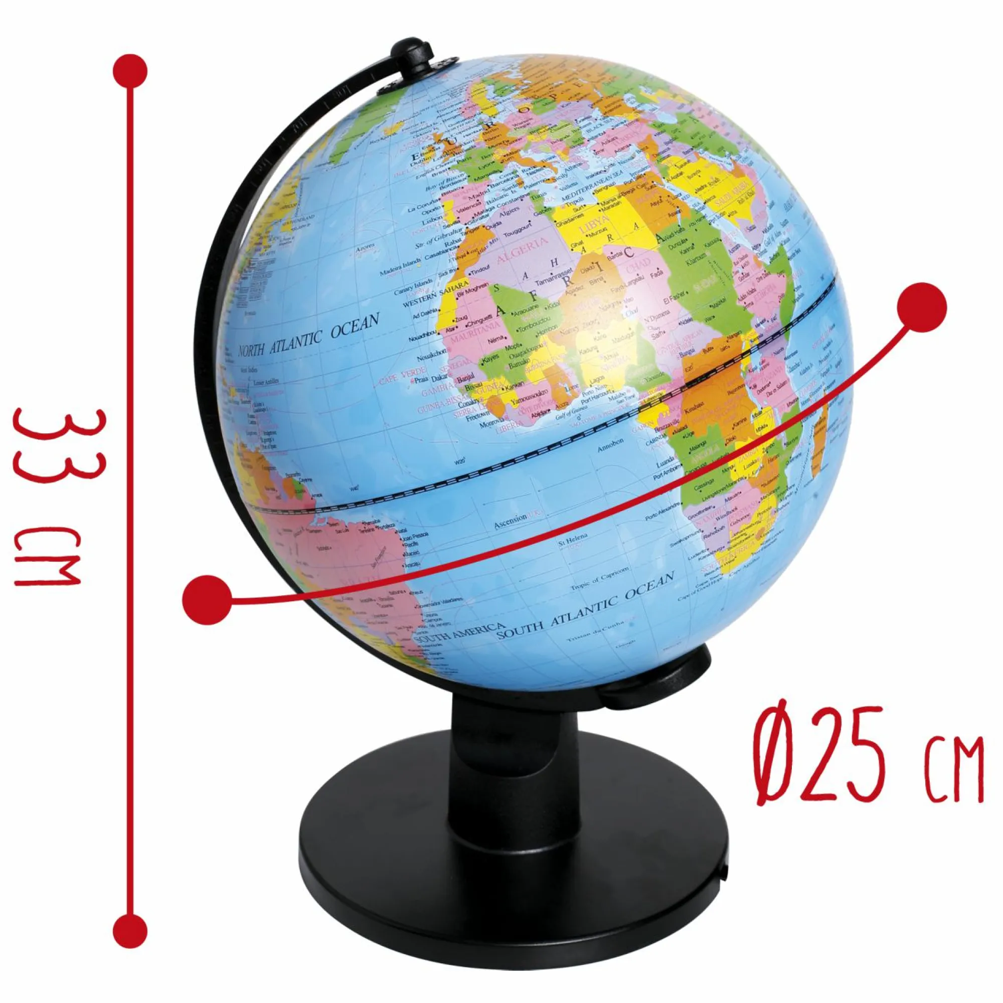 MICRO PLANET Mappamondo luminoso> Giochi Scientifici