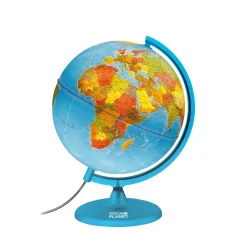 MICRO PLANET Mappamondo luminoso fisico e politico –> Giochi Scientifici