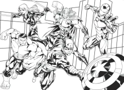 LISCIANI Marvel puzzle df maxi floor  150 avengers><noscript><img width=