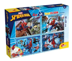 LISCIANI Marvel puzzle maxifloor 4 x 48  spiderman> Puzzle Per Bambini