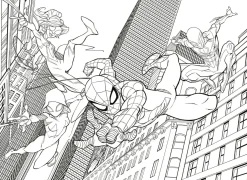 LISCIANI Marvel puzzle maxifloor 4 x 48  spiderman><noscript><img width=