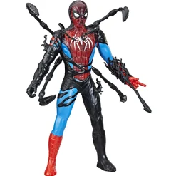 Spiderman Marvel spider-man venomversus action figure liquid shifter 27 cm con accessori, trasformazione simbionte, gioco creativo per bambini 4+><noscript><img width=