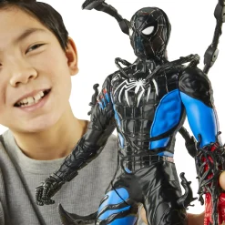 Spiderman Marvel spider-man venomversus action figure liquid shifter 27 cm con accessori, trasformazione simbionte, gioco creativo per bambini 4+><noscript><img width=