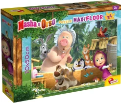 LISCIANI Masha puzzle maxifloor 24 – una buona giornata!.> Puzzle Per Bambini