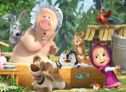 LISCIANI Masha puzzle maxifloor 24 – una buona giornata!.> Puzzle Per Bambini