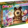 LISCIANI Masha puzzle maxifloor 2 x 12 – facciamo festa!> Puzzle Per Bambini
