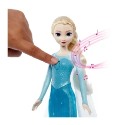 Frozen Mattel disney – elsa cantante, bambola bionda con abito turchese che canta la canzone “all’alba sorgerò”><noscript><img width=