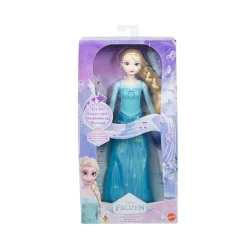 Frozen Mattel disney – elsa cantante, bambola bionda con abito turchese che canta la canzone “all’alba sorgerò”><noscript><img width=