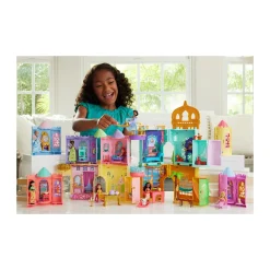 DISNEY PRINCESS Mattel – torre a sorpresa, set con mini bambola del mondo disney e accessori a sorpresa inclusi> Fashion Dolls