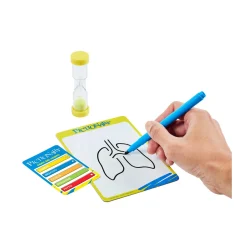 PICTIONARY Mattel games – , con indizi in italiano, pennarelli cancellabili, lavagnette e clessidra><noscript><img width=