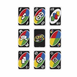 MATTEL GAMES , uno all wild, gioco di carte per famiglie e bambini 7+ anni, hhl33><noscript><img width=
