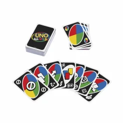 MATTEL GAMES , uno all wild, gioco di carte per famiglie e bambini 7+ anni, hhl33><noscript><img width=