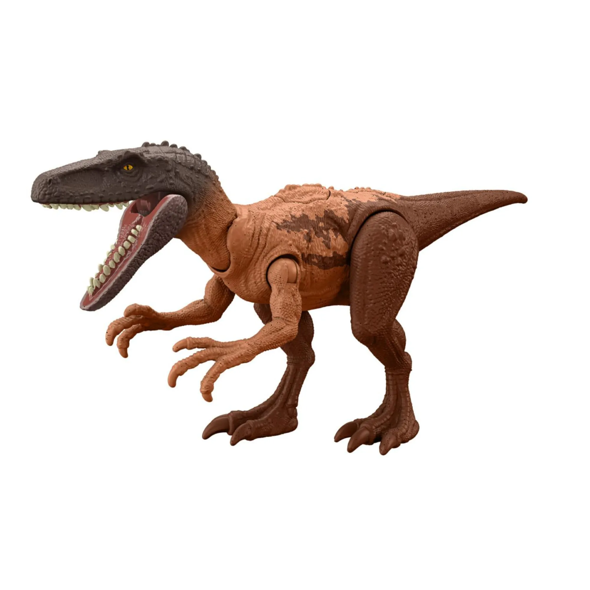 Jurassic World Mattel attacco fatale – herrerasaurus con articolazioni e azione d’attacco> Action Figures