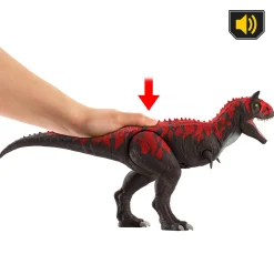 Jurassic World Mattel carnotauro roarin real feel><noscript><img width=