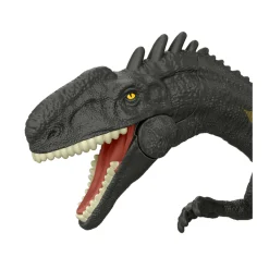 Jurassic World Mattel la rinascita – monolophosaurus attacco fatale, dinoasuro snodato con azione a colpo singolo inclusa, design ispirato al film> Action Figures