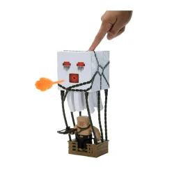 MINECRAFT Mattel – ghast attacco esplosivo, personaggio con luci, suoni, lanciatore e proiettile, piglin guerriero incluso><noscript><img width=