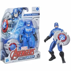 Avengers Mech strike – personaggio con accessori 15cm – capitan america><noscript><img width=