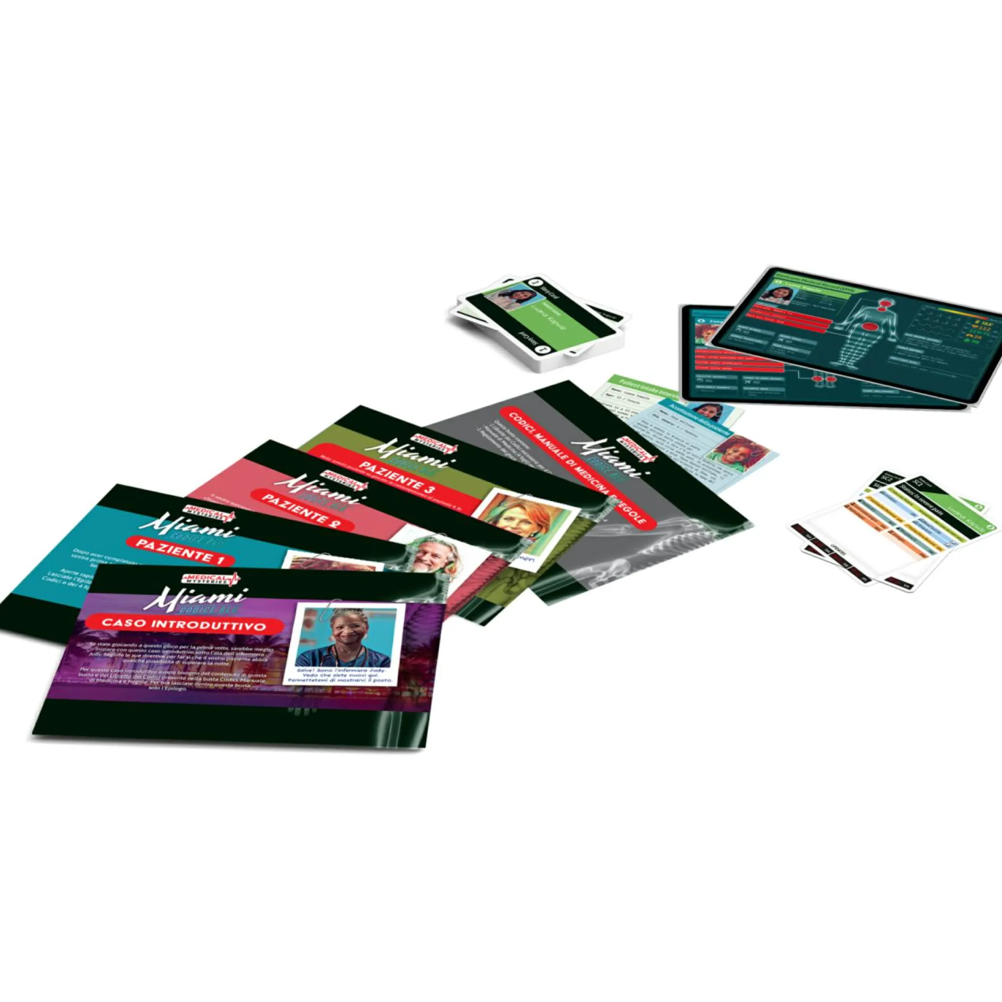 Medical mysteries: miami, gioco da tavolo 13+, gioco cooperativo di enigmi per tutti, cc595> Giochi Da Tavolo Per Adulti E Carte Collezionabili|Giochi Escape Room Ed Enigmi