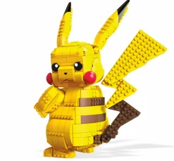 MEGA BLOKS Mega construx- pokemon pikachu gigante, personaggio da assemblare da oltre 600 pezzi, 8+anni> Costruzioni Bambini
