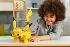 MEGA BLOKS Mega construx- pokemon pikachu gigante, personaggio da assemblare da oltre 600 pezzi, 8+anni> Costruzioni Bambini