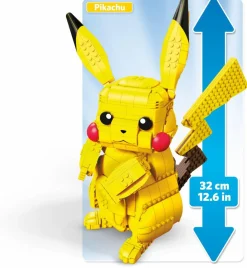 MEGA BLOKS Mega construx- pokemon pikachu gigante, personaggio da assemblare da oltre 600 pezzi, 8+anni><noscript><img width=